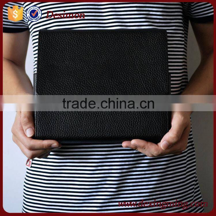 2015 Magnetic pu leather portfolio bags for the office usage as a gift