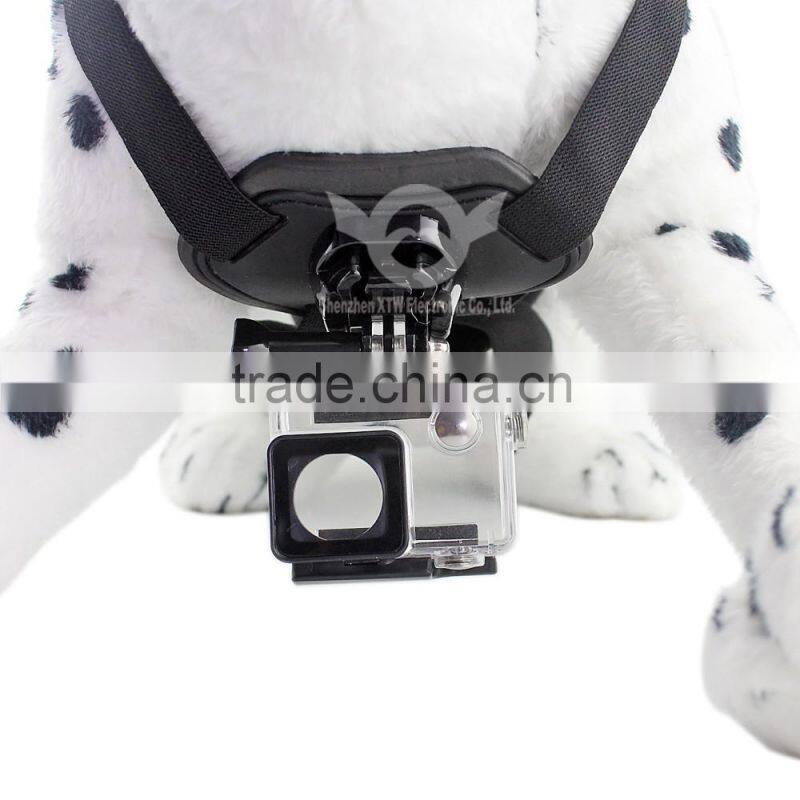 Newest wholesale go pro accessories pet dog harness accessories kit used for go pro hero 4