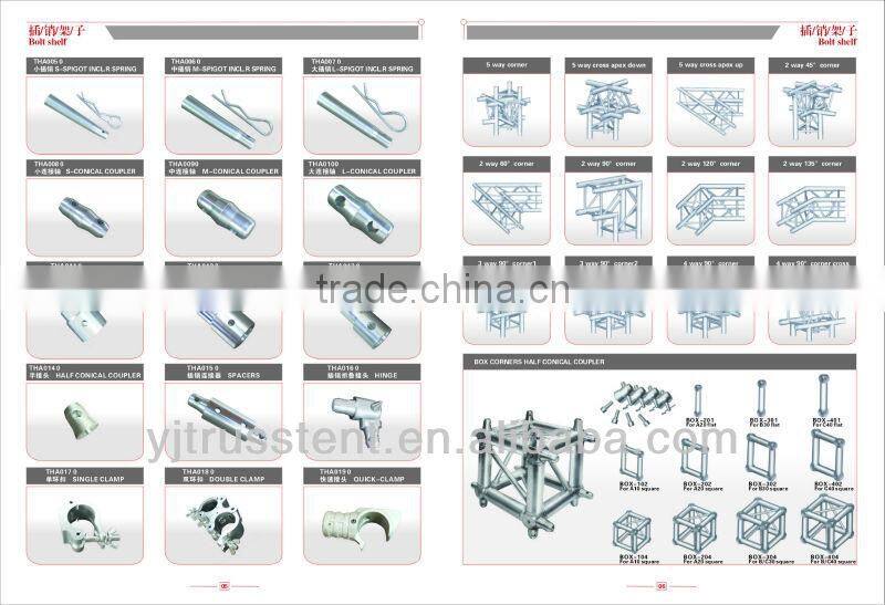 300x300m Aluminum Square Lighting Truss for Event