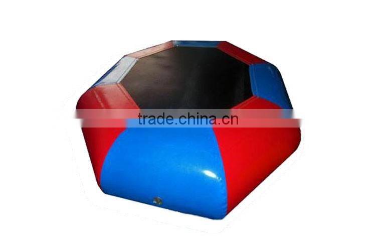 3m dia. inflatable mini water trampoline for giant water park, cheap inflatable trampolines with factory prices
