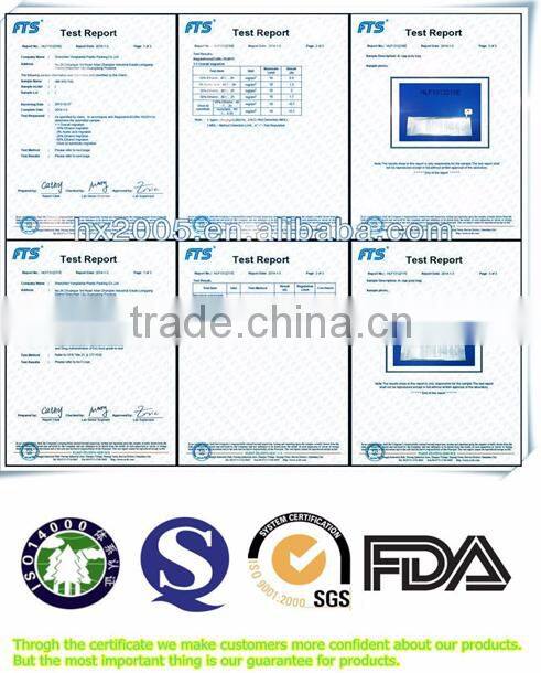 Heat Seal and Handle and Plastic Material bag roll