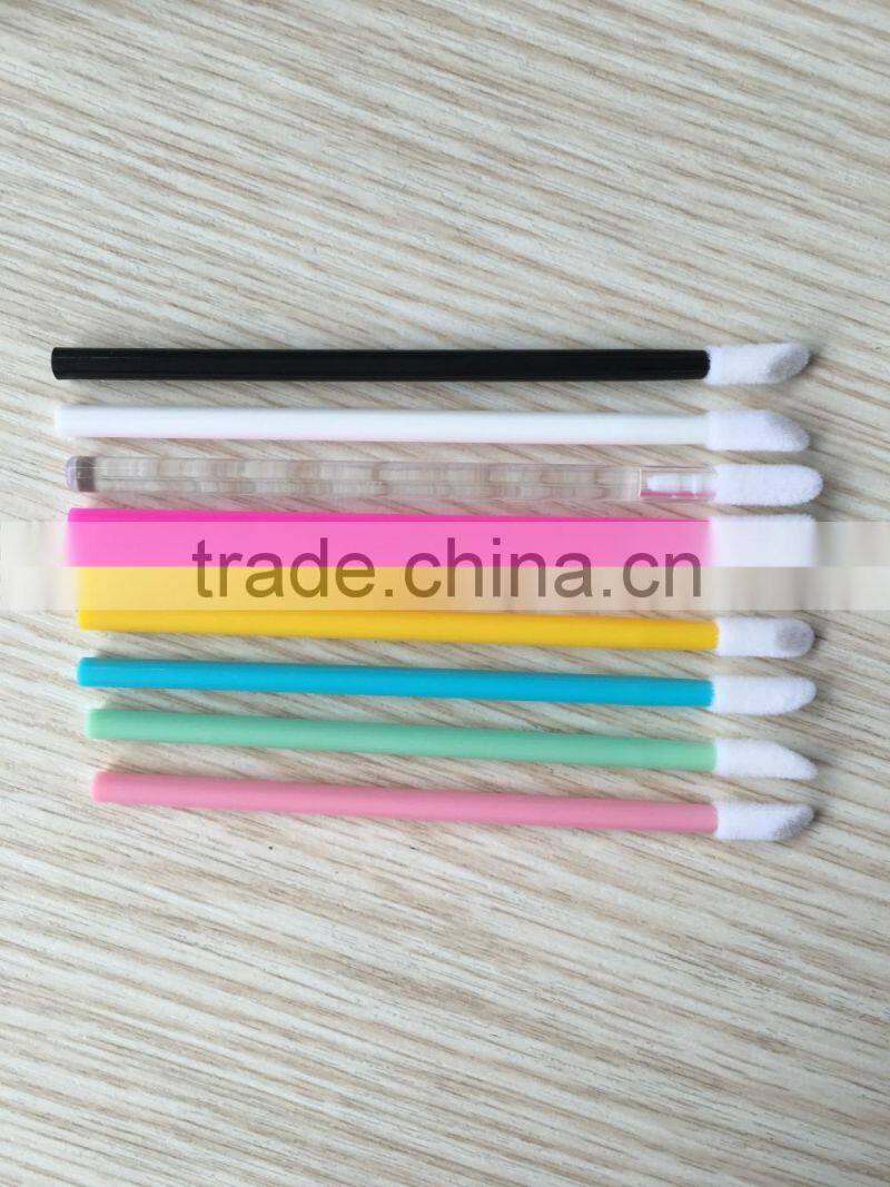 Colorful Portable Retractable Lip Eyeliner Brushes Makeup Cosmetic Gloss Lipstick 5WHJ 7GWJ