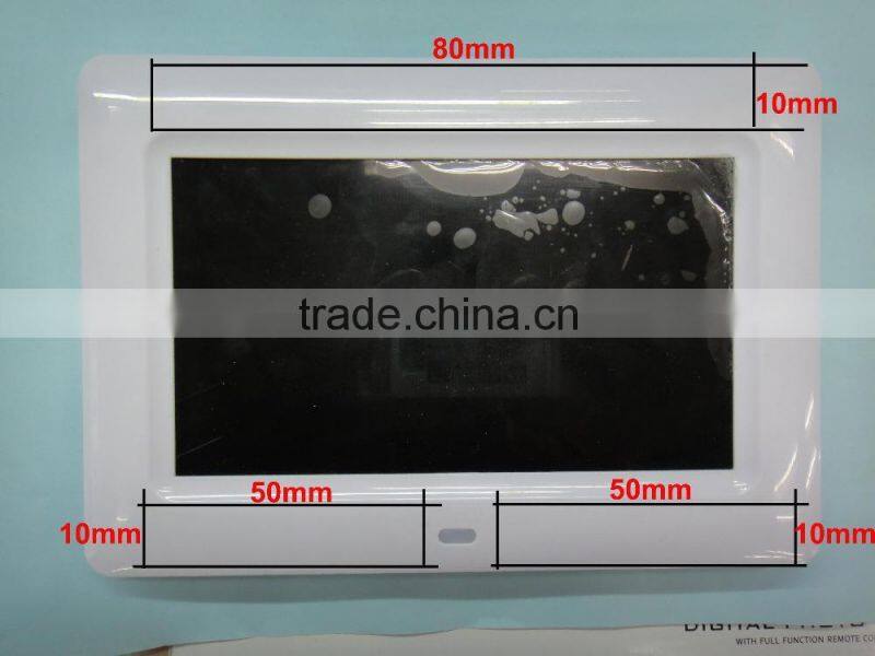 HOT! full function lcd hd screen 7'' inch digital electronic photoframe