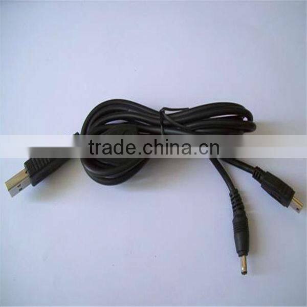 cusomized dc cable with usb a male to dc 5.5*2.1 plug