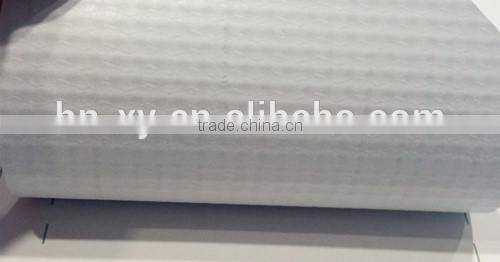 610g PVC flex banner hot laminated & coated white/black/white material