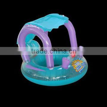 inflatable baby swimming boat/pvc swimming toys for baby/cartoon boat