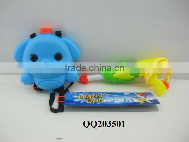 Plastic kids backpack water gun