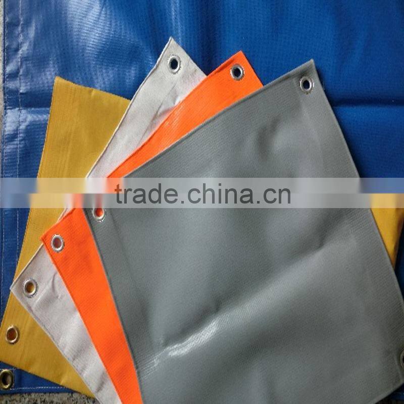 18oz heavy duty waterproof pvc coated fabric for truck tarps