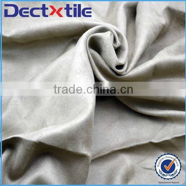 Fashion synthetic fabric adhesive suede fabric suede loafers fabric for upholstery/sofa/shoes/home textile/caps/garment/jacket