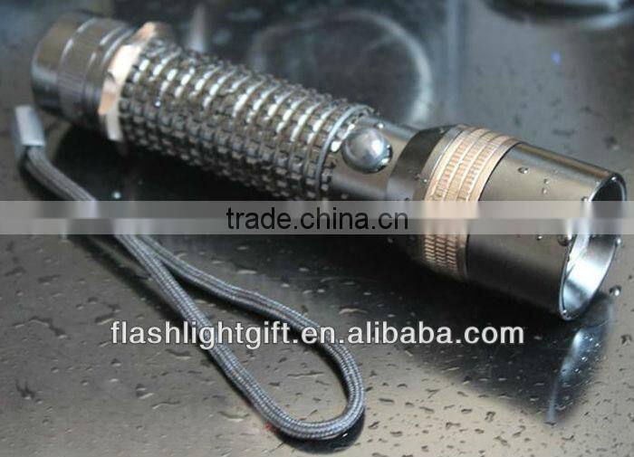 XPE LED Rechargeable cree zoom flashlight