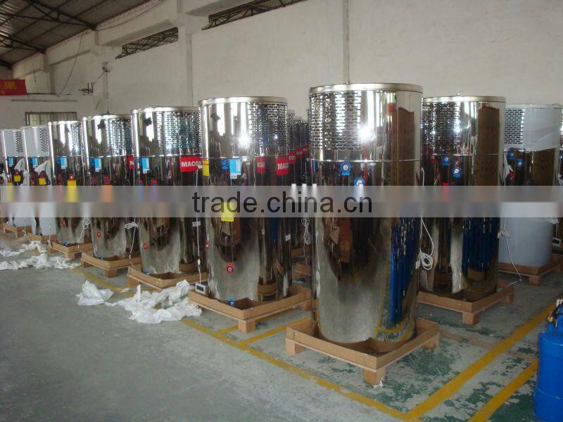 R410a water to water heat pump split type heating & hot water for fitness center