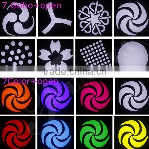 gobo lighting 120w led spot moving head light