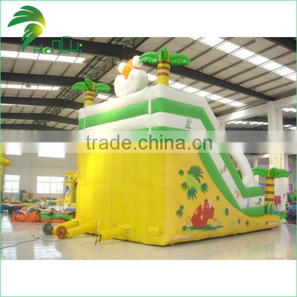 commercial grade inflatable water slide , inflatable cartoon kids slide