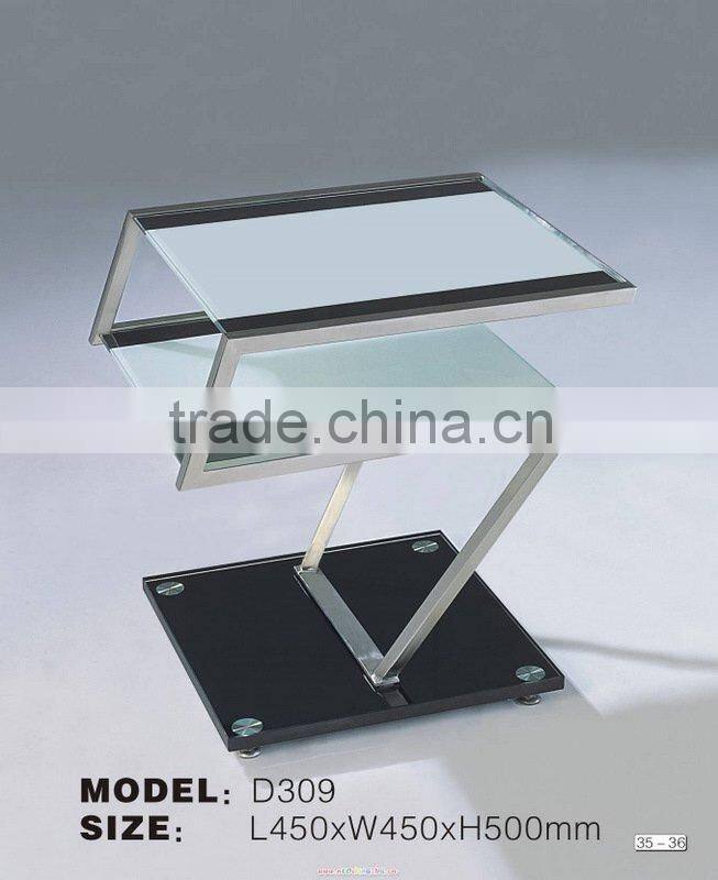PG-PK-D309 Most Popular Modern Tempered Glass Tea Table