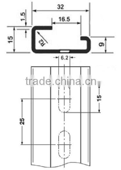 G Type Popular Din Rail
