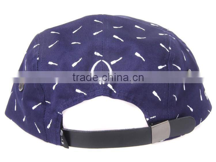hot sell 5panel camper prinitng camper hats