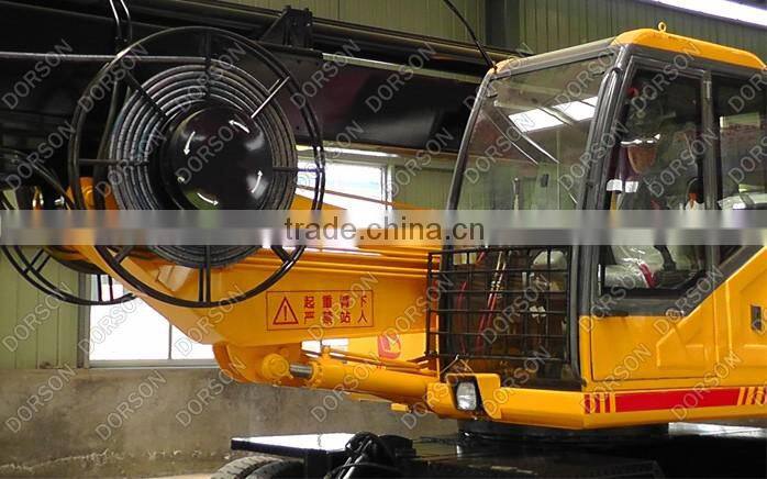 wheel rotary drilling rig for soil, clay layer, fill soil, powder soil etc