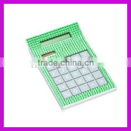 School hot selling rhinestone solar calculator for students BY 1859