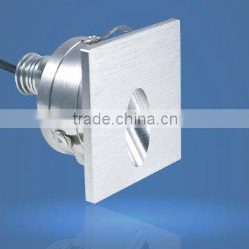 Round recessed led stair wall lighting