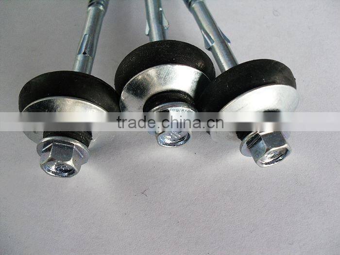 hex head tipping screw with EPDM washer