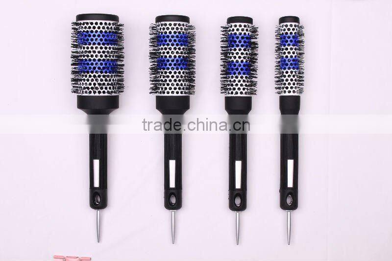 color change professional nano technology ionic ceramic hair brush
