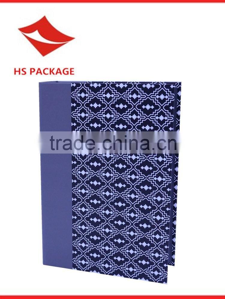 paper nested book shape box .