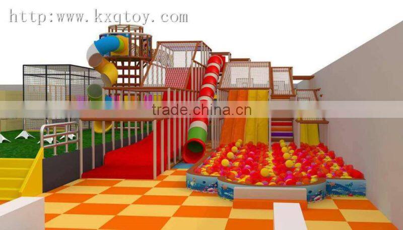 luxury indoor trampoline park huge indoor trampoline park with dodge balls,slam dunk,sea balls,foam pit for adult and kids