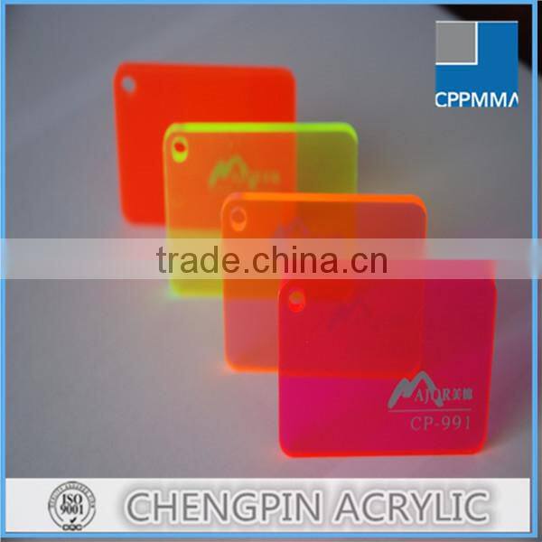 color perspex acrylic board