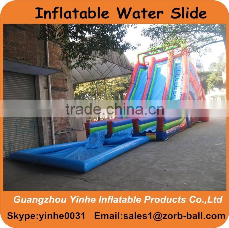 Indoor Funny inflatable water slide for kids Factory Price!