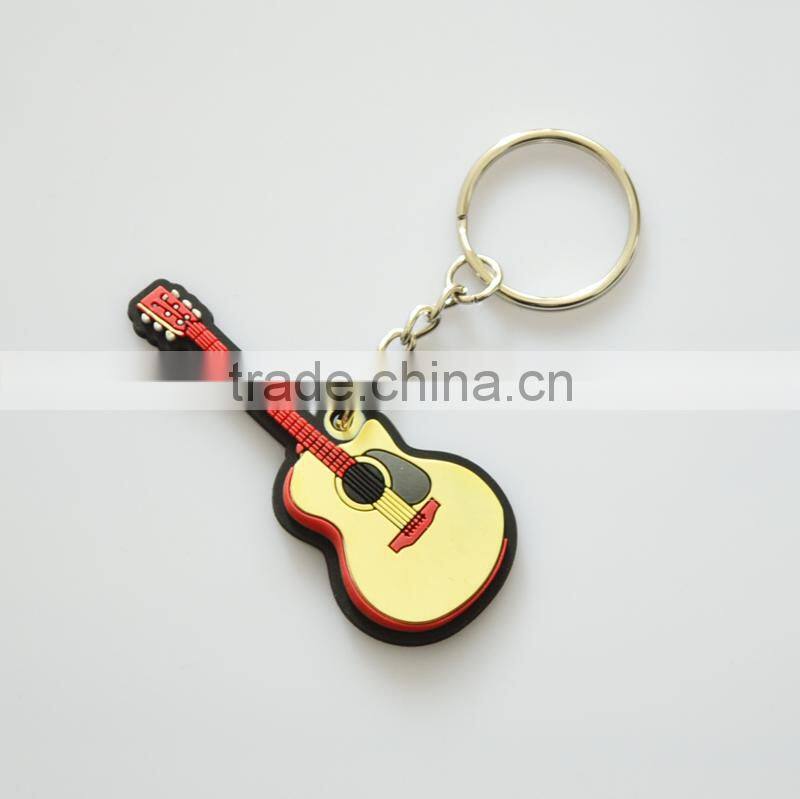 2015 Music China Shanghai High end quality and competitive price customized silicone keychain