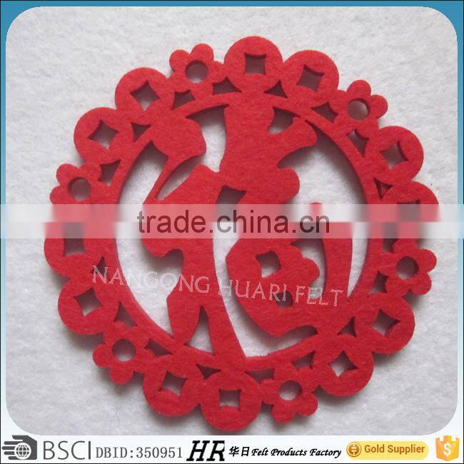 Waterproof Contracted felt table mat, Soft Computer mouse desk felt coaster pad