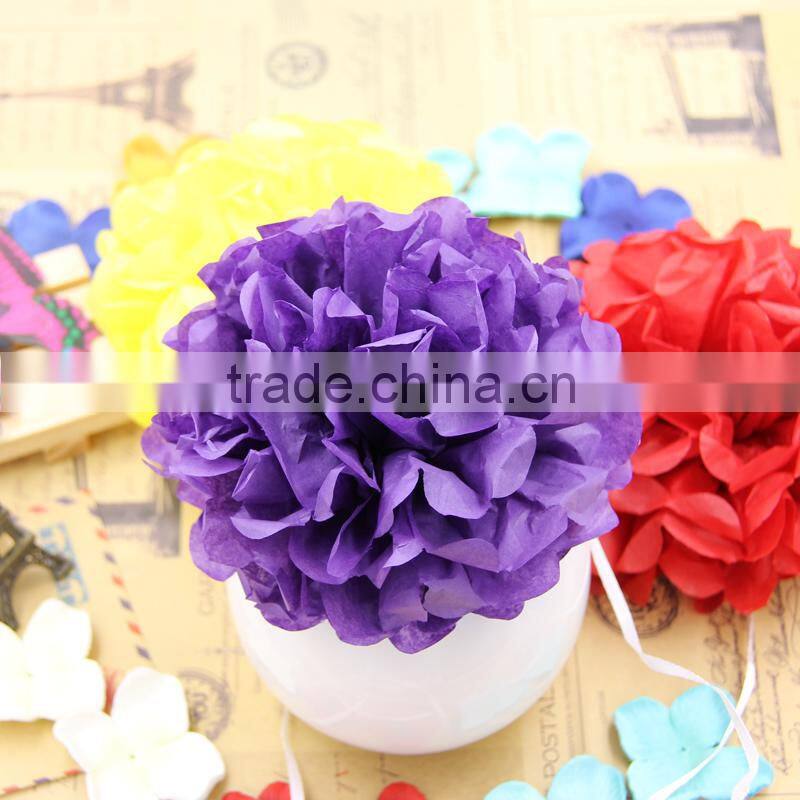 Party wholesale decoration tissue paper flowers
