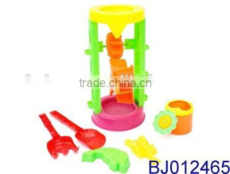 Beach Toys Deluxe Playset for Kids plastic bucket sand shovel set