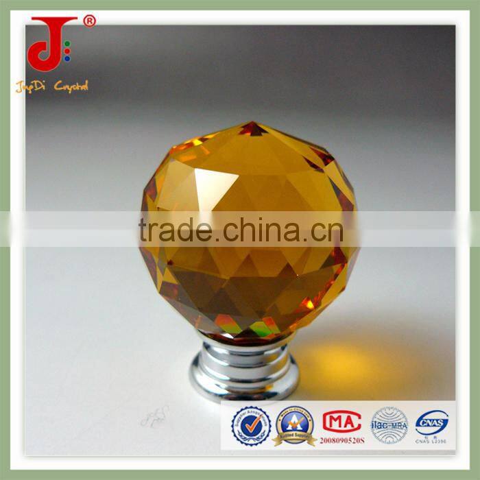 Amber Glass Ball Ornaments for drawer knob