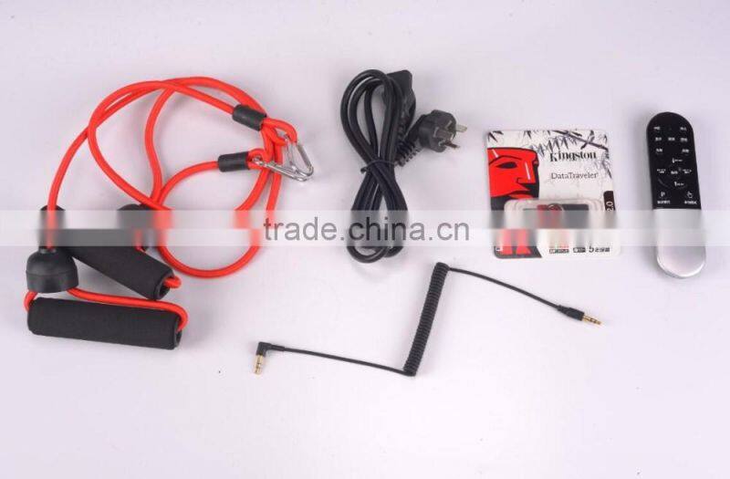 ultrathin vibration machine crazy fit massager with MP3, bluetooth, remote control