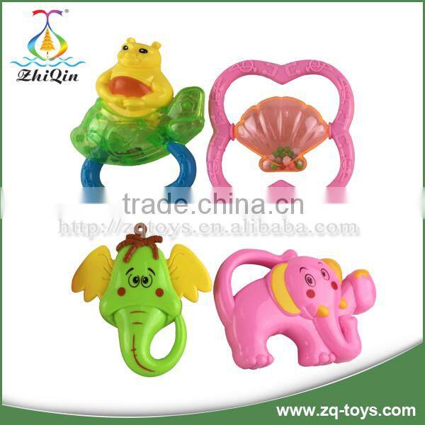 Hot selling baby crib baby rattle plastic toy baby toy play set