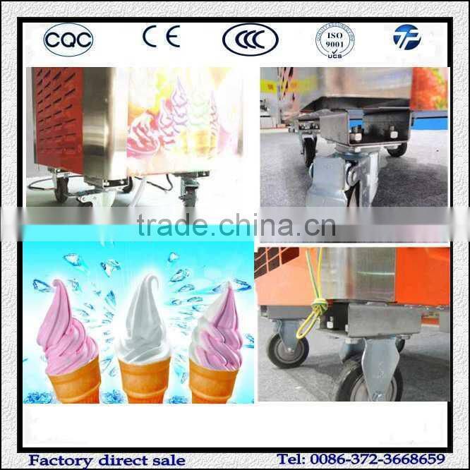 Frozen Yogurt Ice Cream Frying Machine Beater