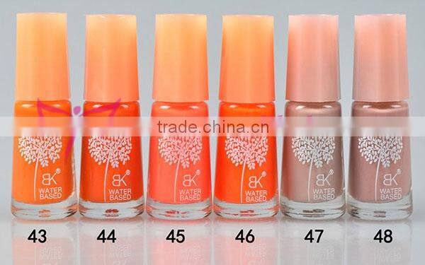 Hot wholesale water based nail polish for peel off nail polish