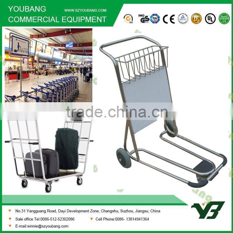 high security airline luggage trolley