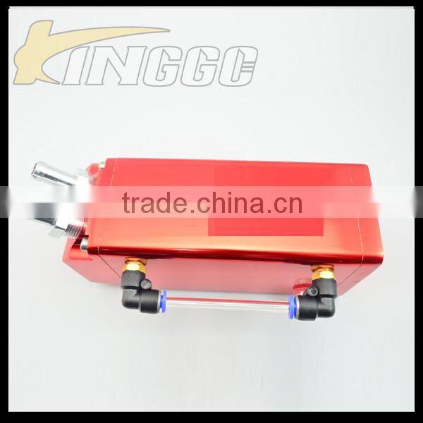 High Quality Universal Aluminum Oil Catch Can Square Fuel Tank