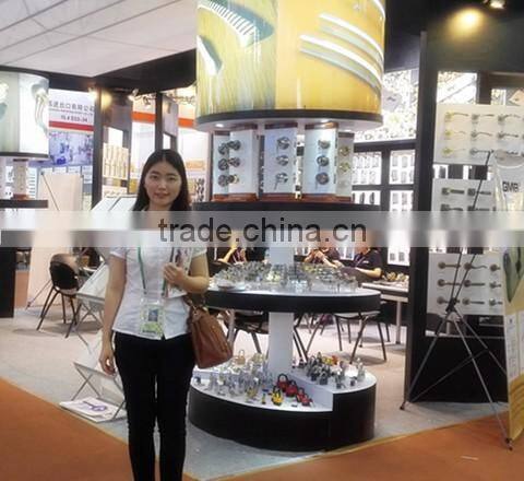 American design zinc alloy toilet cubicles door lock