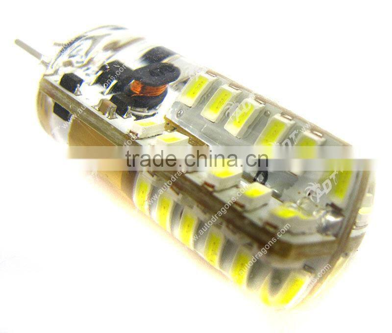 G4 AC/DC12V 6000K color temperature high power LED bulb with 48 pcs led in it