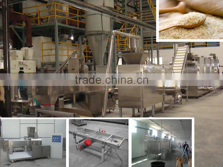 Hot Sale Fully Automatic Industrial Reconstituted Rice Machine