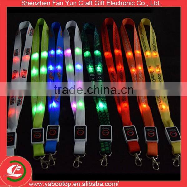 LED flashing lanyard free sample