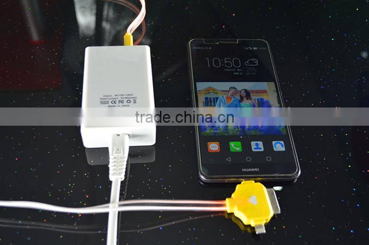 Hot new product 2015 5 port usb travel charger