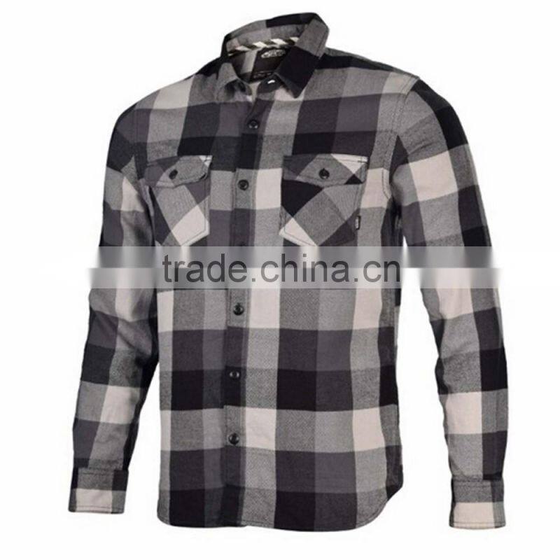 Custom Plaid and Floral Flannel Shirt