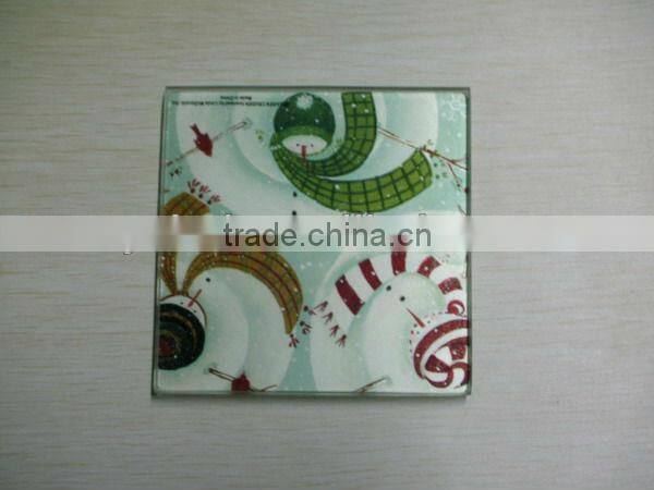 reindeer,ekl,wapiti glass coaster 9x9cm,any patterns available