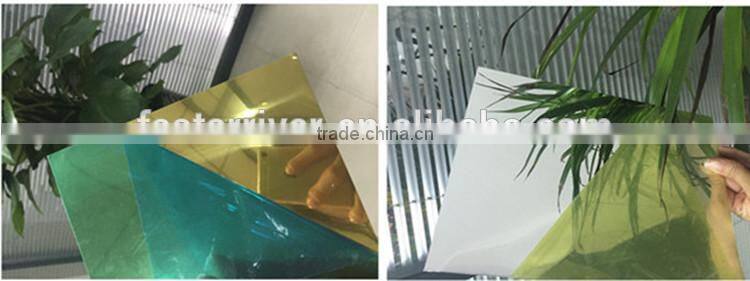 aluminum mirror sheet for solar heat reflective panels