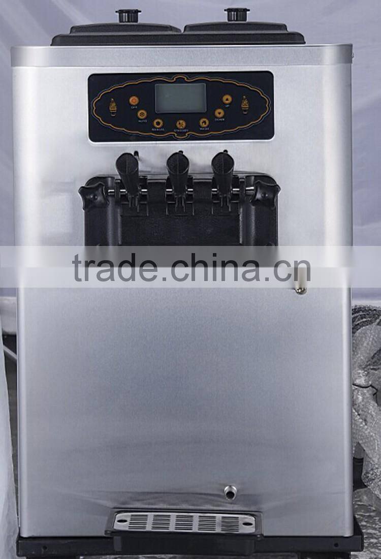 Pasmo S340C 2015 best buy 2+1 twist flavors table top model ice cream cup filling machine