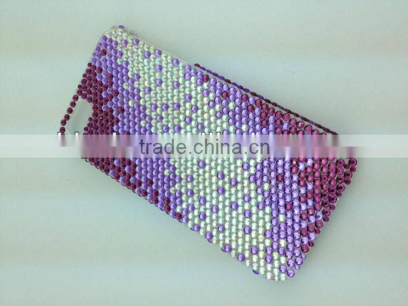 Beautiful brilliant crystals protector cover for iphone 5